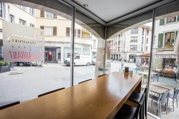 Les Negociants Hotel Vevey Bagian luar foto